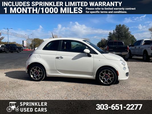 2013 FIAT 500 Sport