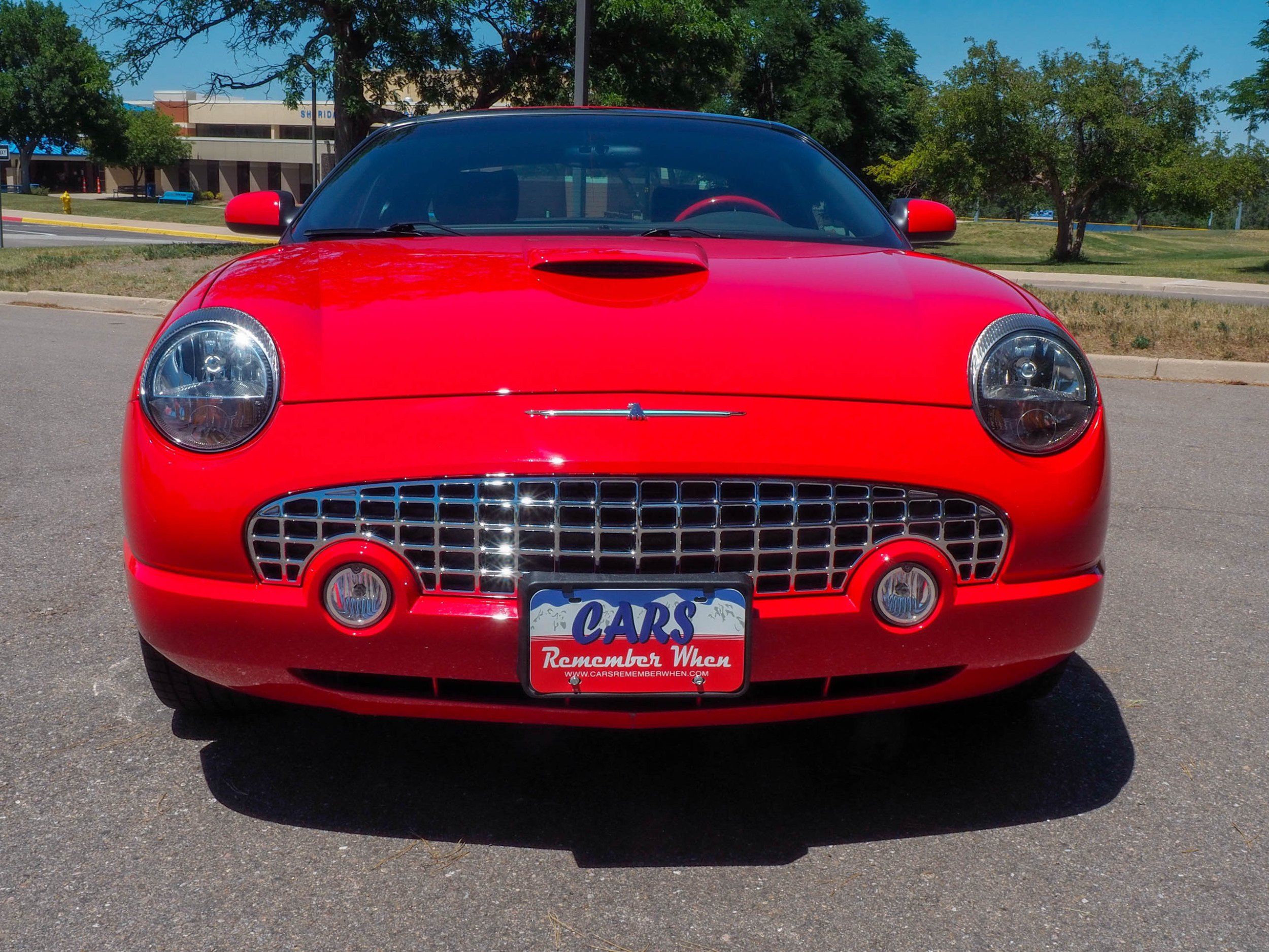 2002 Ford Thunderbird Red Deluxe