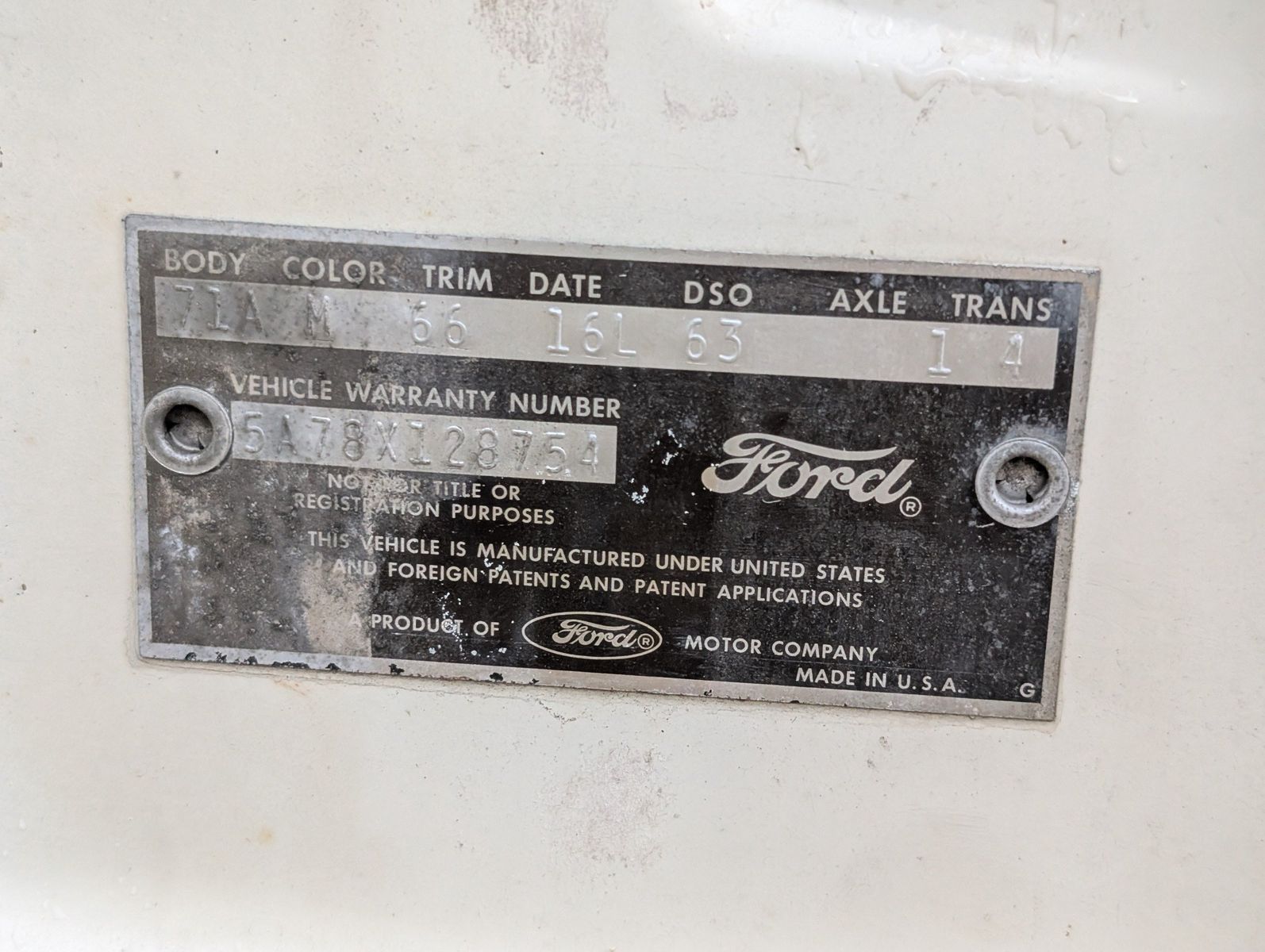 1965 Ford Galaxie 88