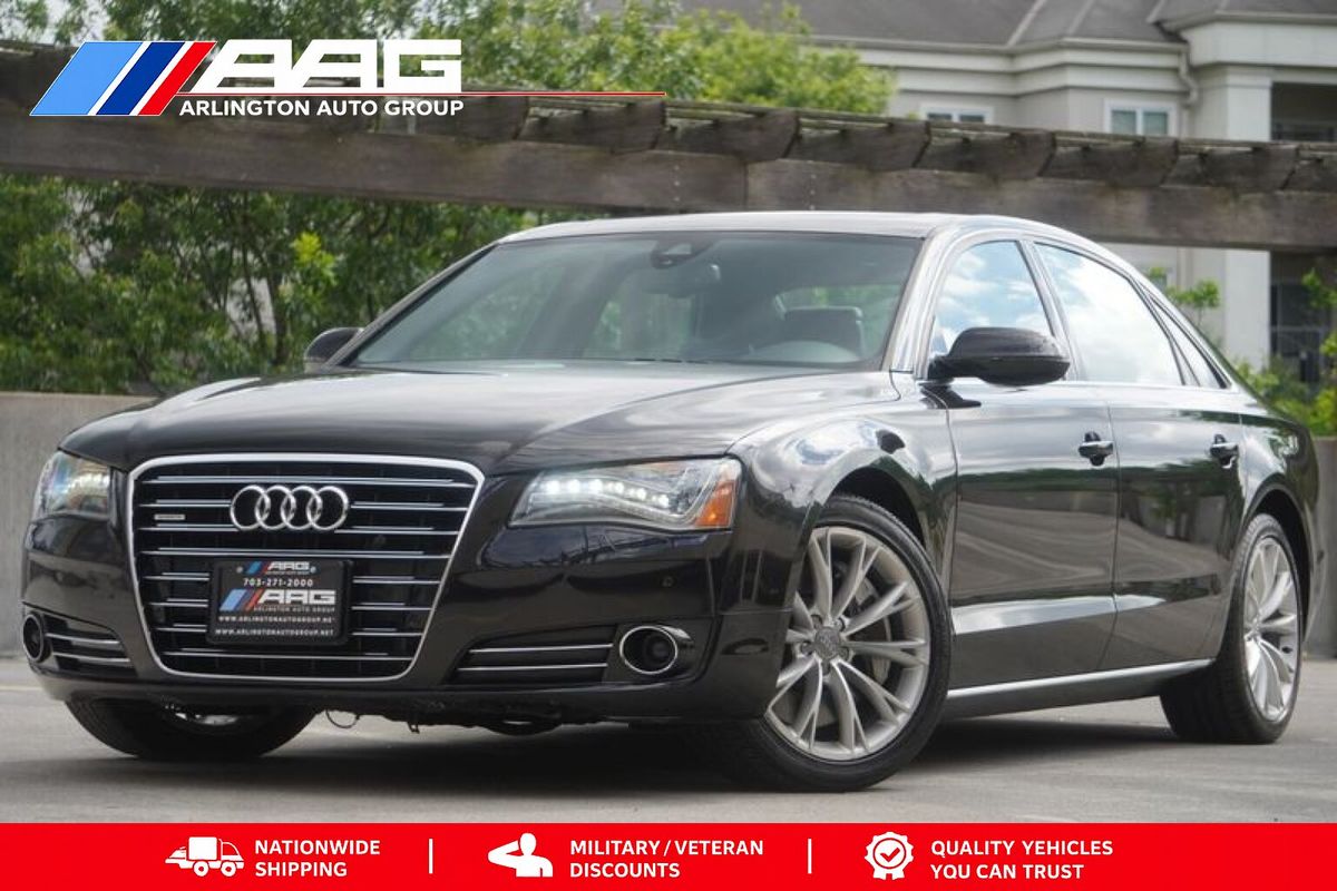 Gray 2011 Audi A8 L quattro AWD Sedan All-Wheel Drive 8-Speed Automatic