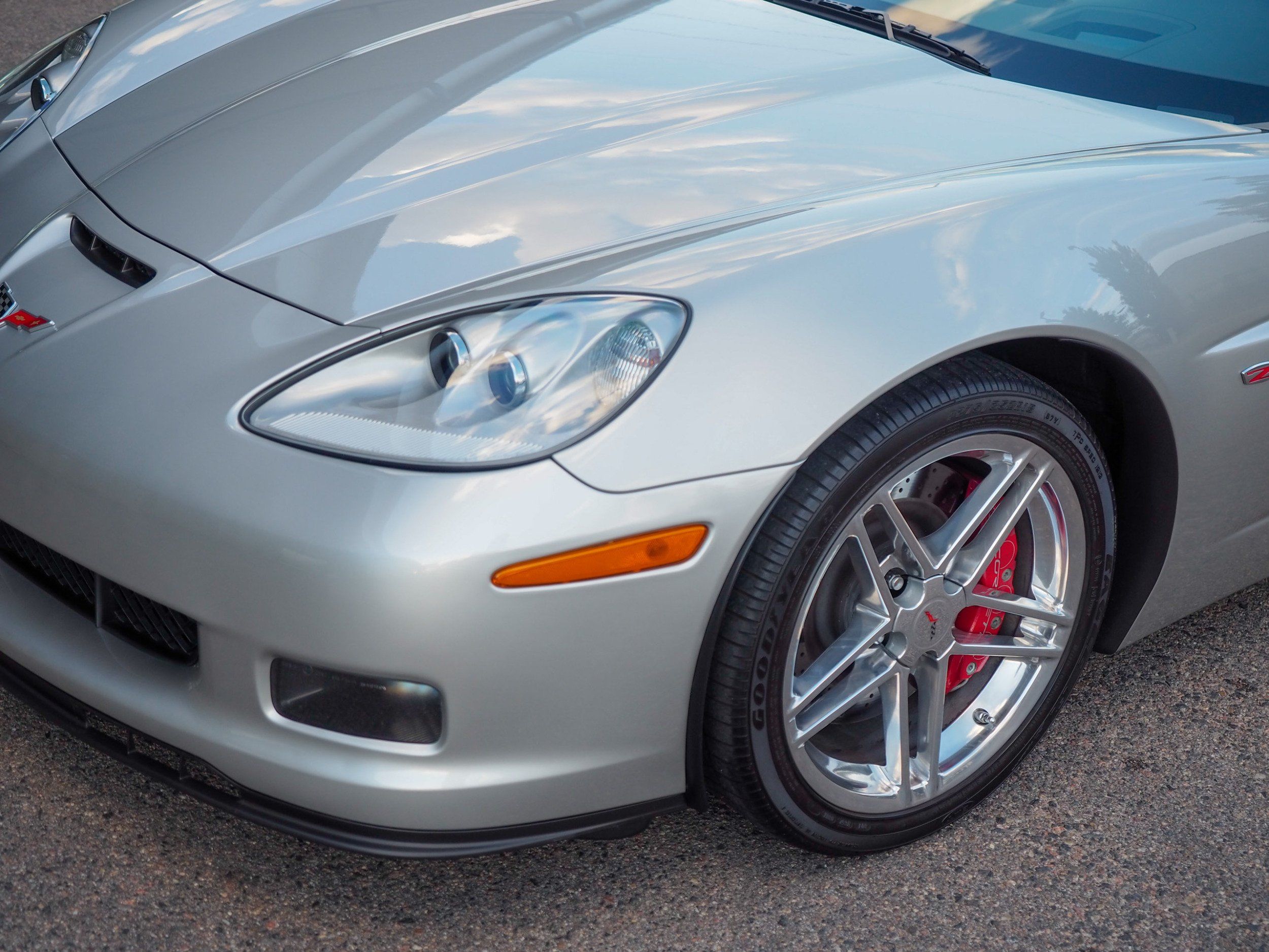 2007 Chevrolet Corvette Silver Z06