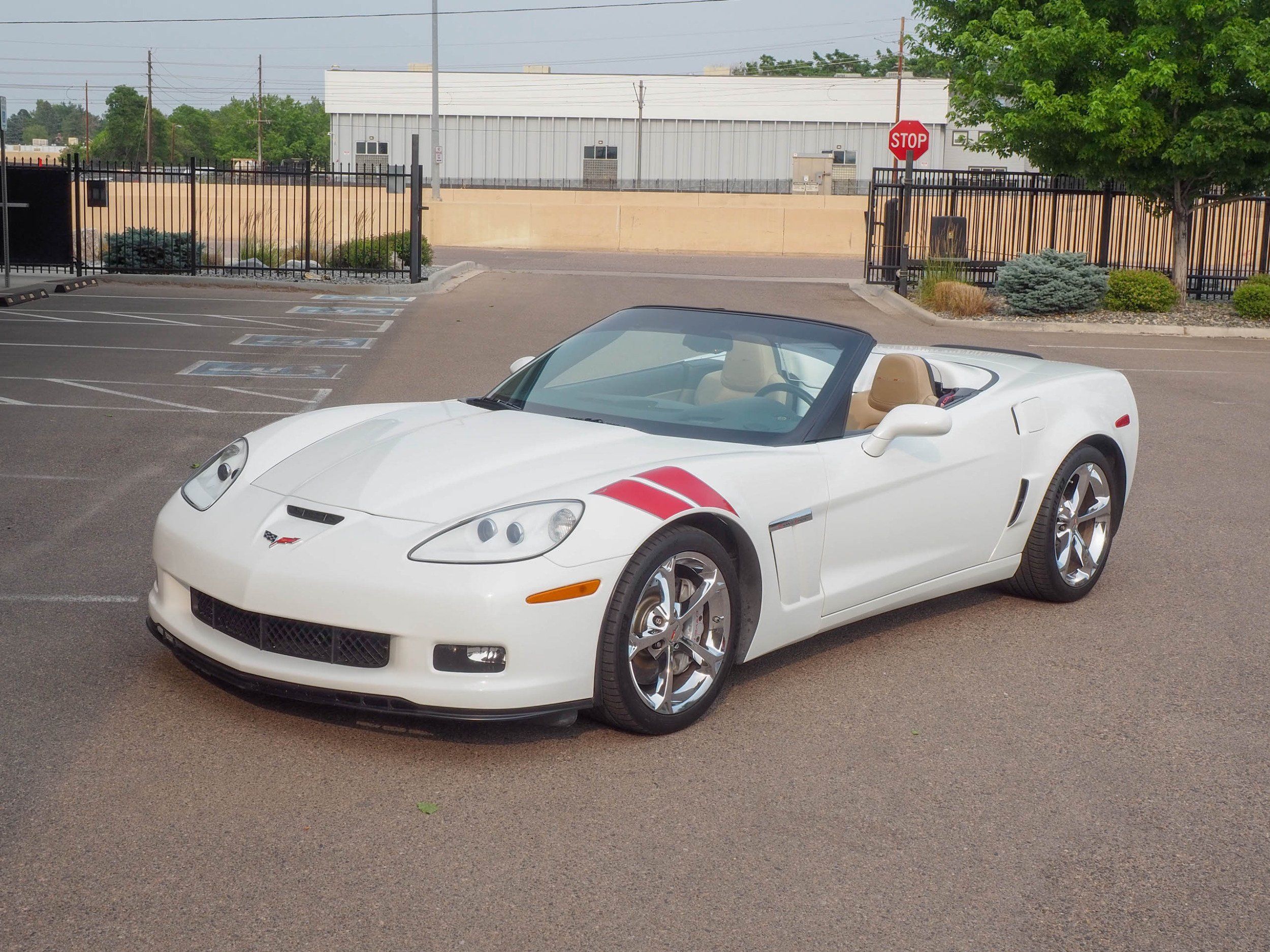 2012 Chevrolet Corvette White Grand Sport