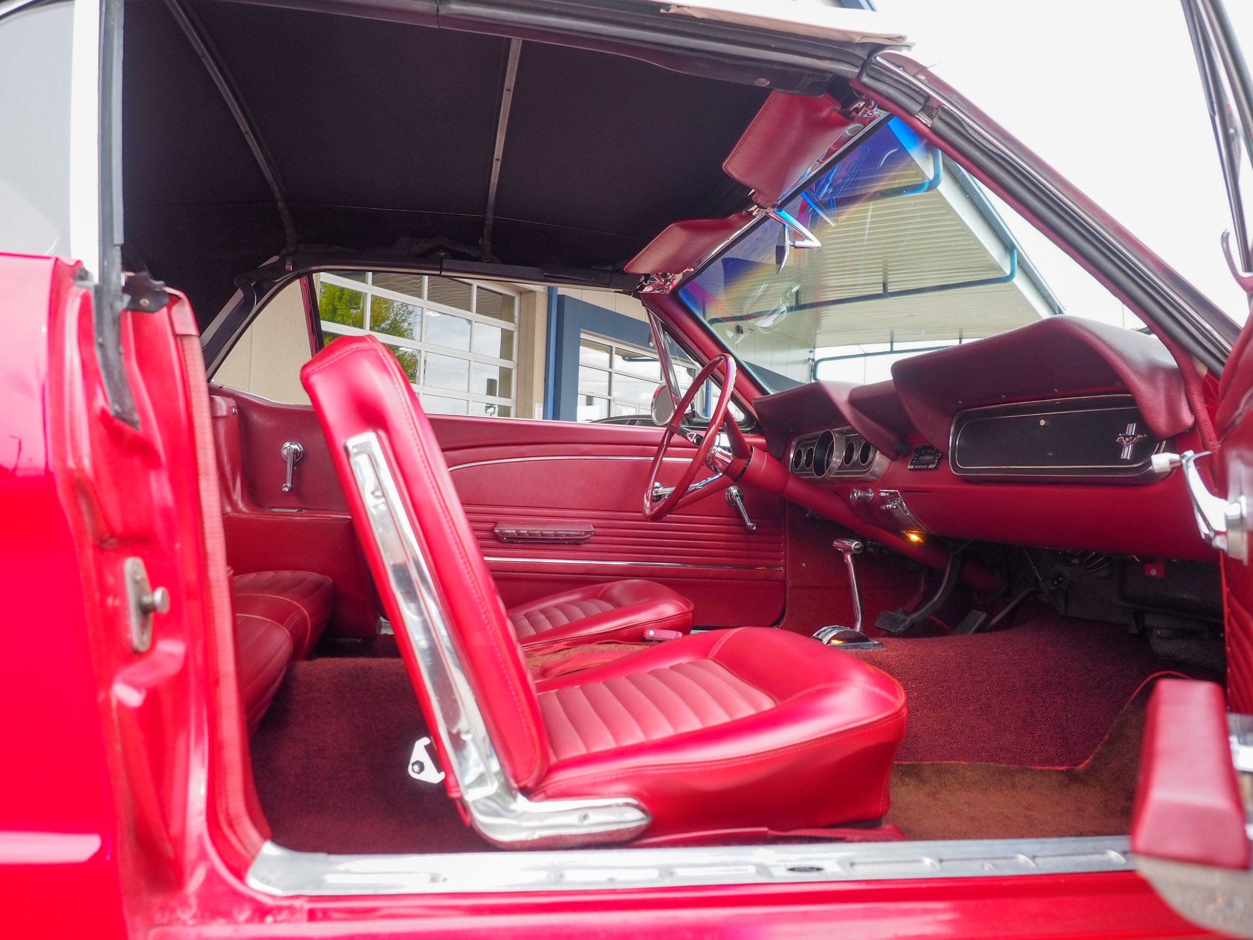 1966 Ford Mustang Red Convertible