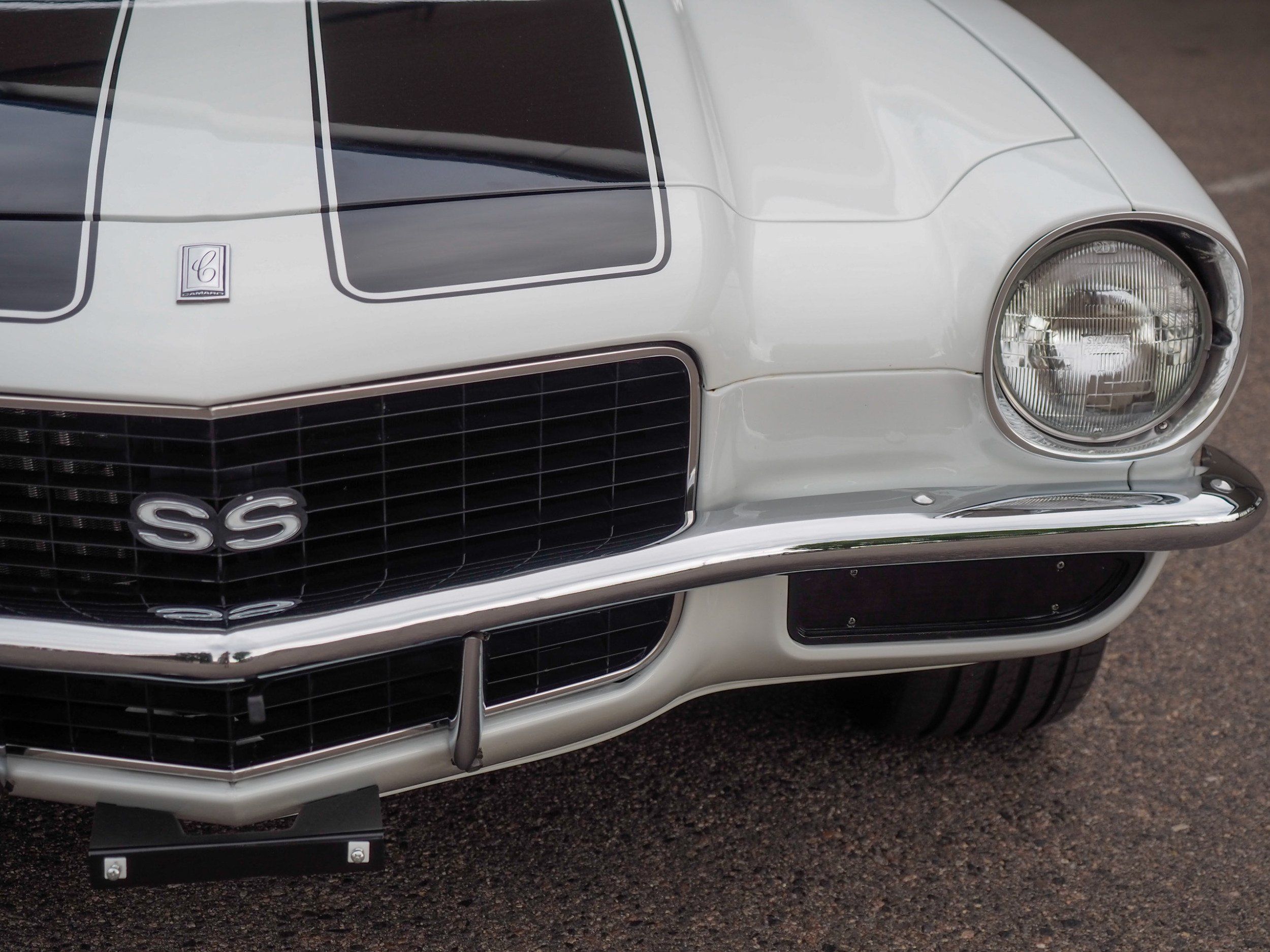 1970 Chevrolet Camaro White 350