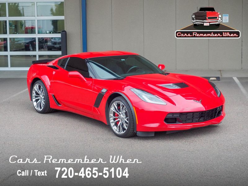 Red 2016 Chevrolet Corvette Coupe Rear-Wheel Drive 8-Speed Automatic