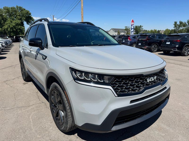 2022 Kia Sorento X-Line S - Gray exterior view 7