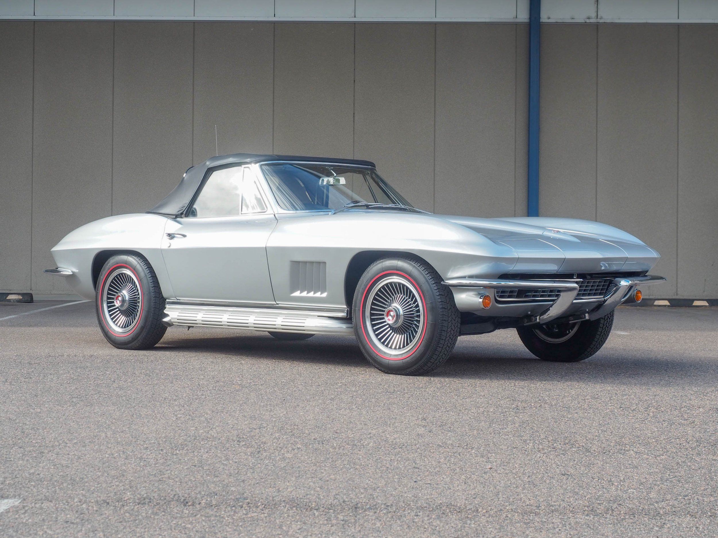 1967 Chevrolet Corvette Silver Convertible