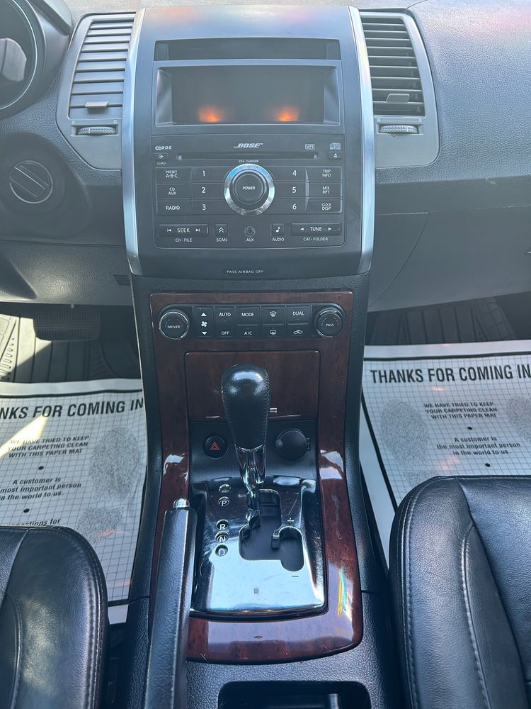 interior nissan maxima 2008