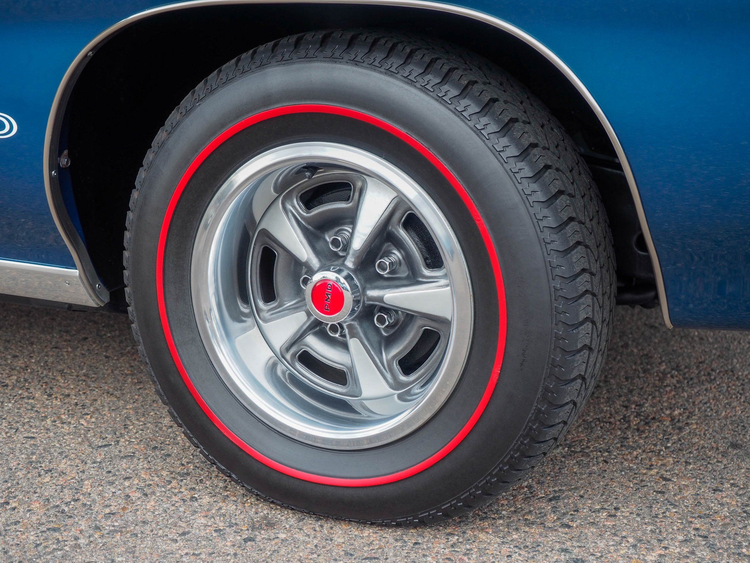 1970 Pontiac GTO Blue 