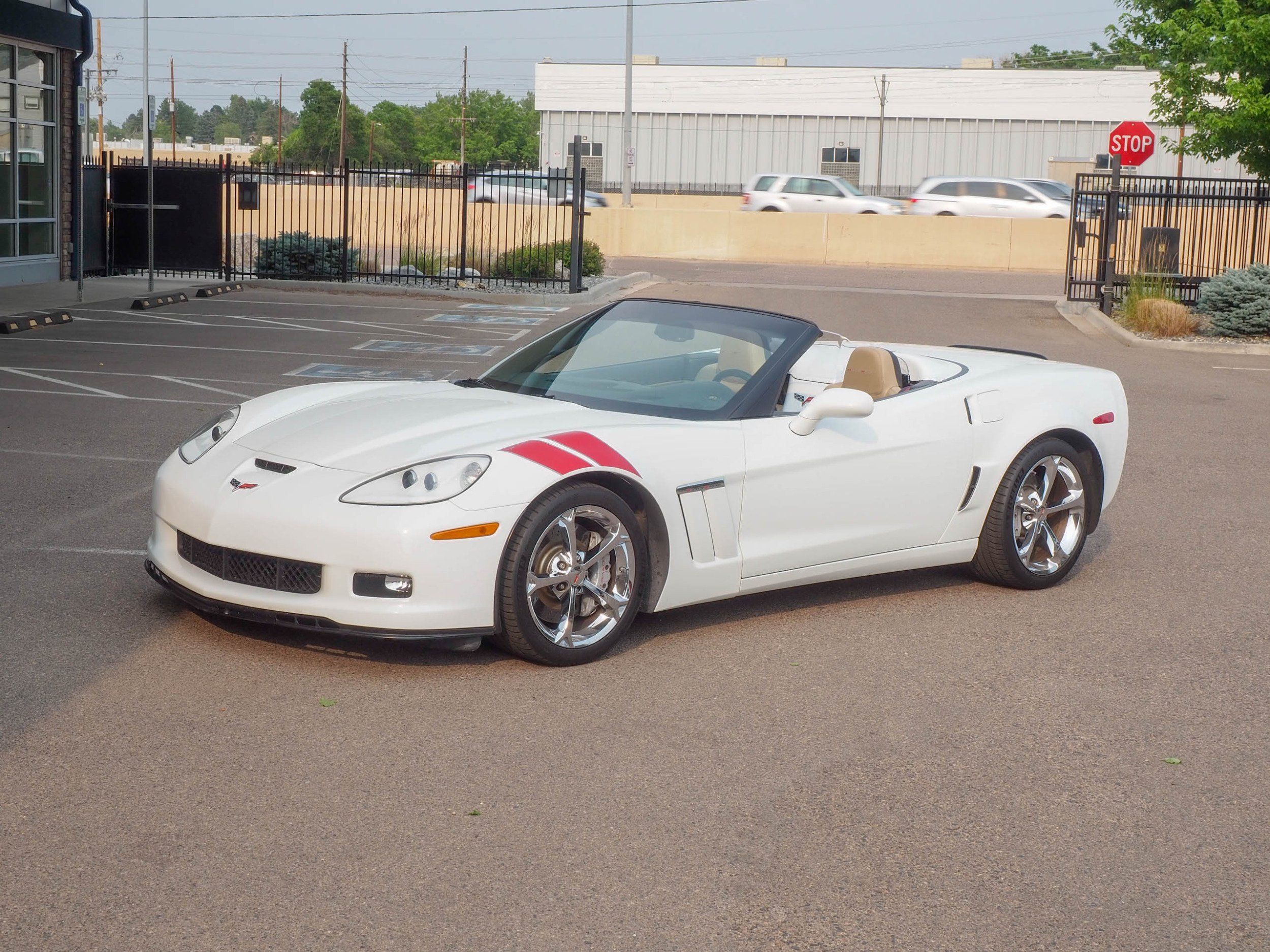 2012 Chevrolet Corvette White Grand Sport