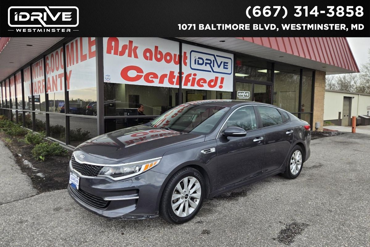 2017 Kia Optima LX Sedan Front-Wheel Drive 6-Speed Automatic