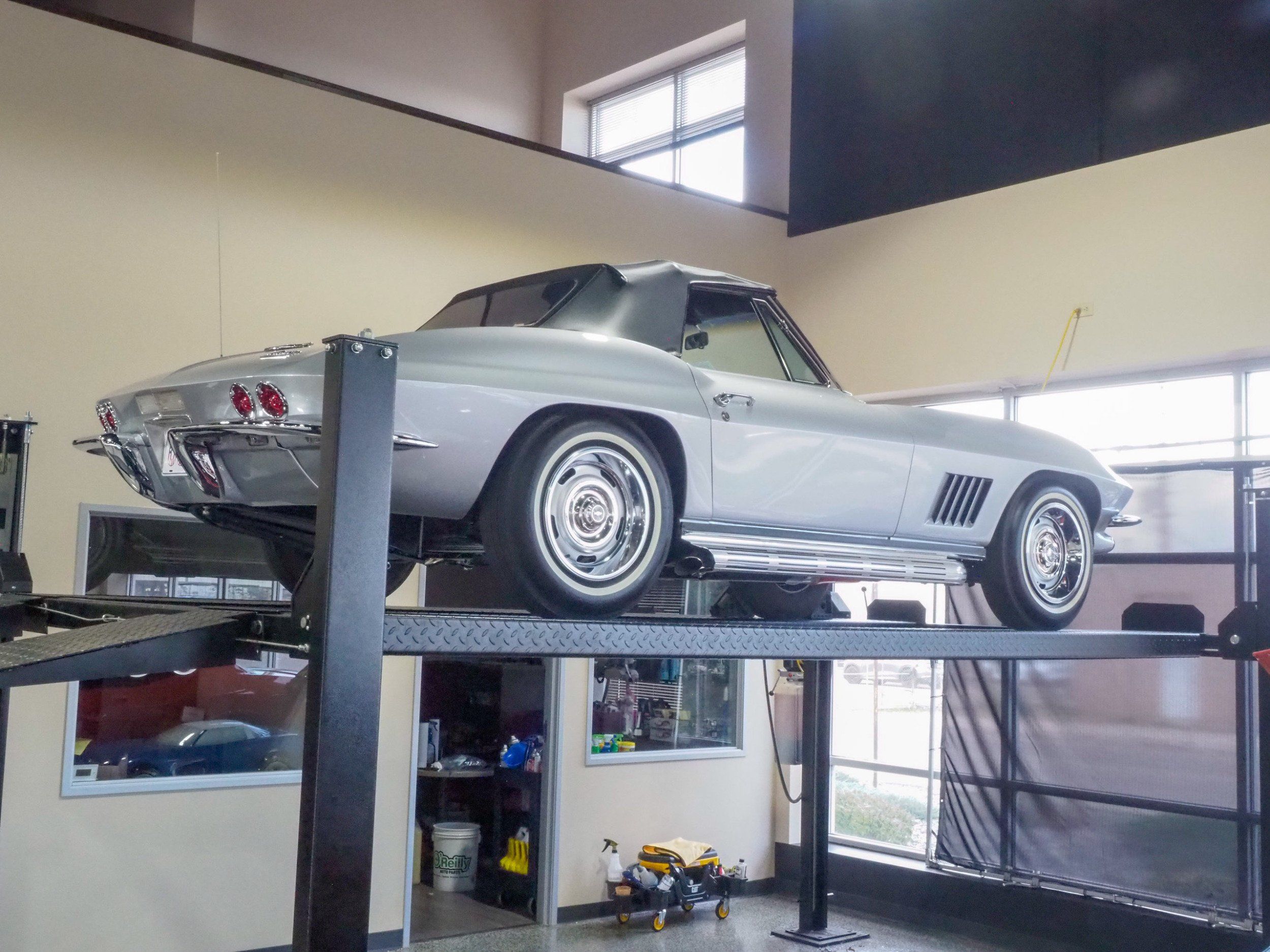 1967 Chevrolet Corvette Silver Convertible
