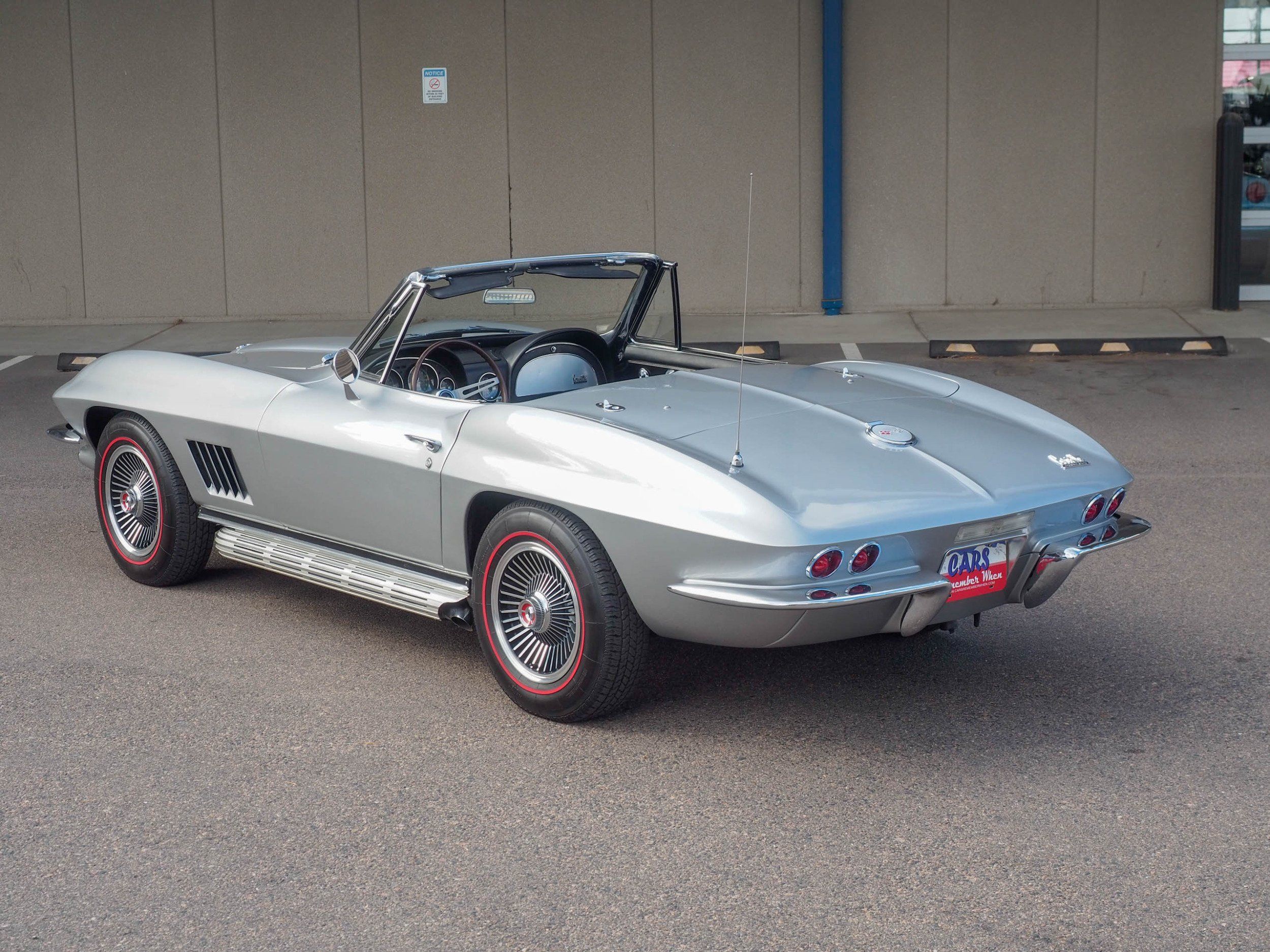 1967 Chevrolet Corvette Silver Convertible