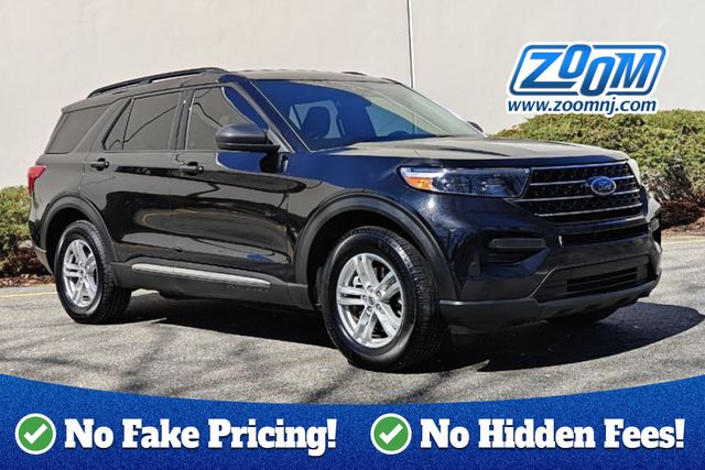 Black 2020 Ford Explorer XLT AWD SUV / Crossover All-Wheel Drive Automatic