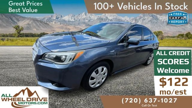 Blue 2017 Subaru Legacy 2.5i Premium AWD Sedan All-Wheel Drive 6-Speed CVT