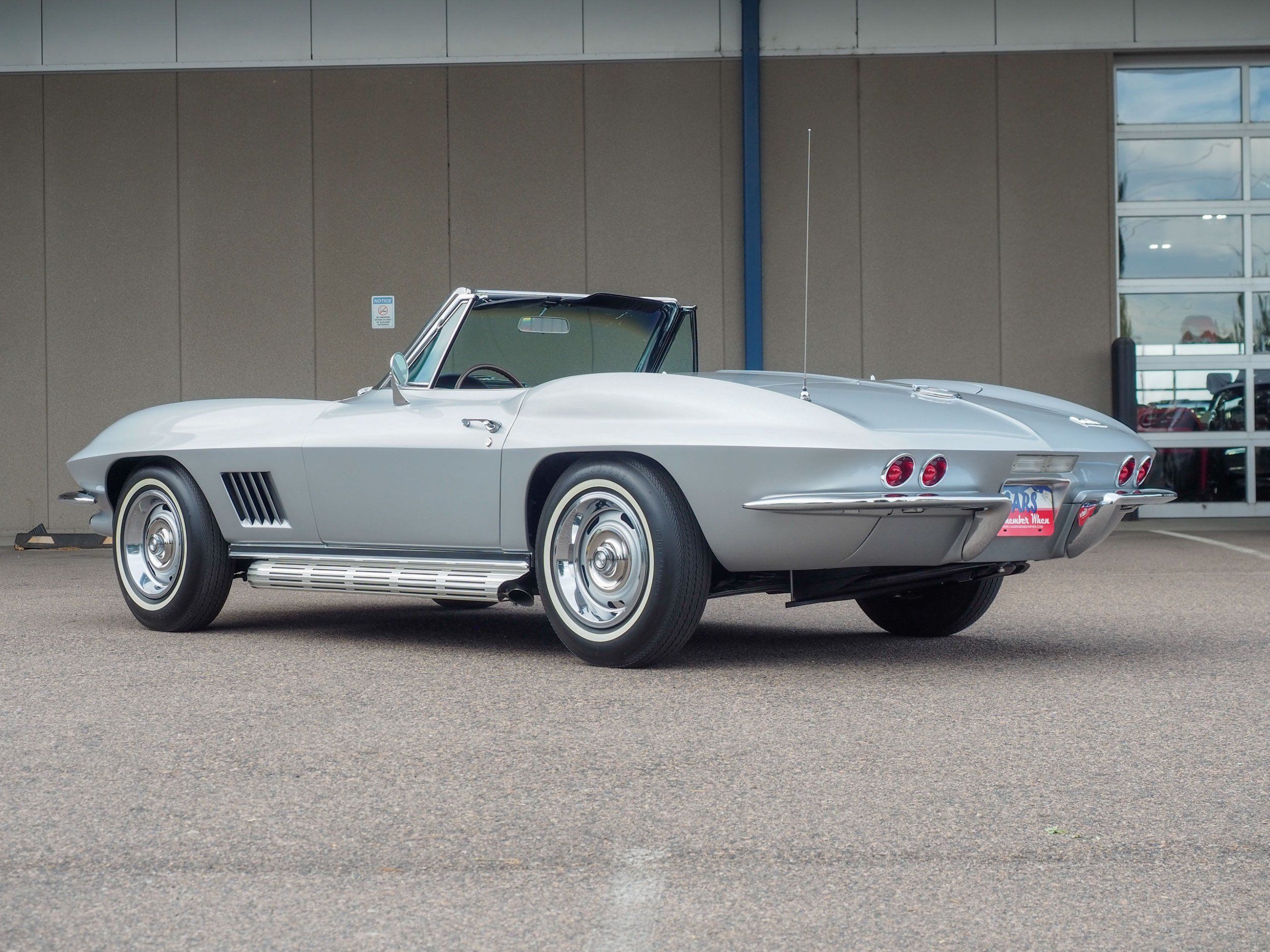 1967 Chevrolet Corvette Silver Convertible