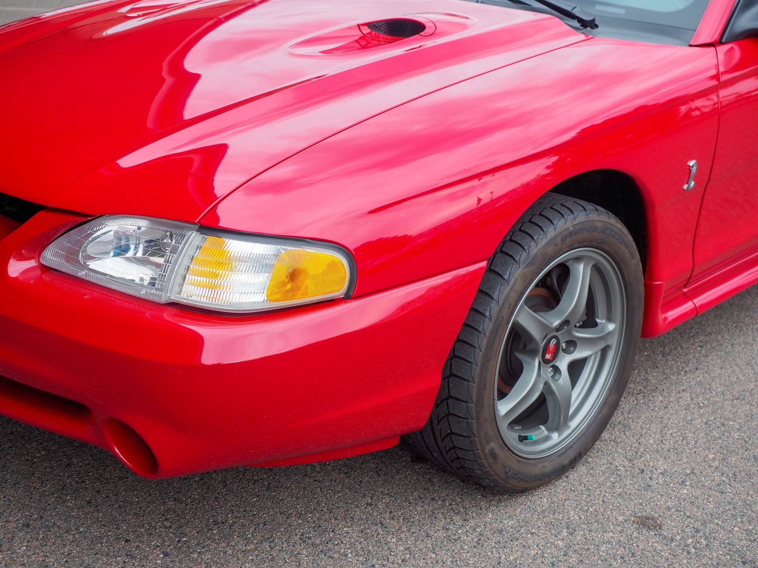 1997 Ford Mustang Red Cobra