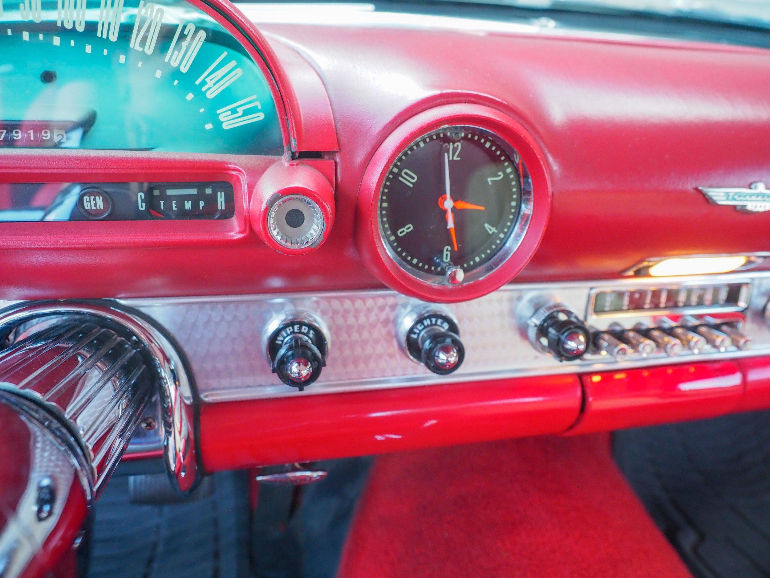 1955 Ford Thunderbird Red 