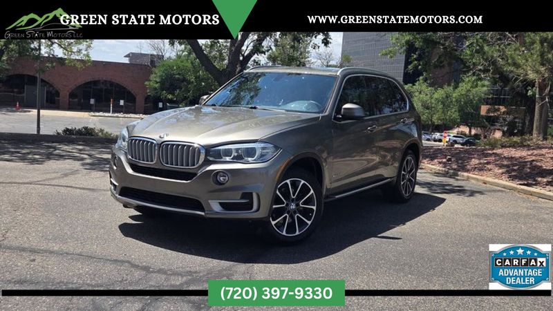 Brown 2017 BMW X5 SUV / Crossover All-Wheel Drive 8-Speed Automatic