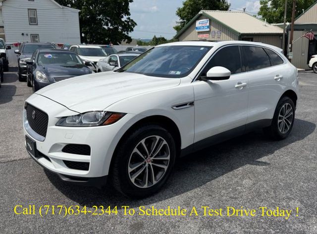 White 2020 Jaguar F-PACE 25t Premium AWD SUV / Crossover All-Wheel Drive 8-Speed Automatic