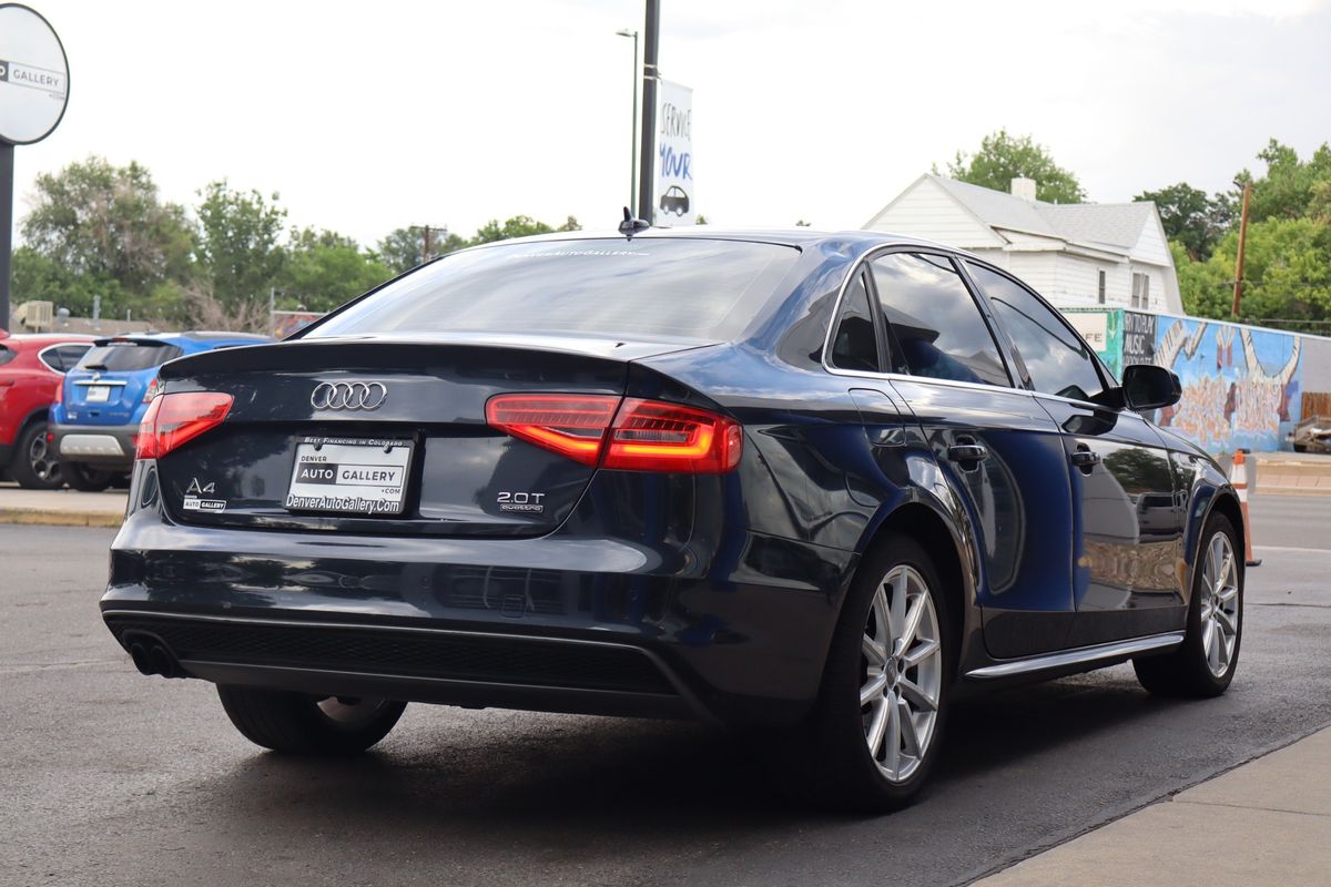 2016 Audi A4 2.0T quattro Premium Plus