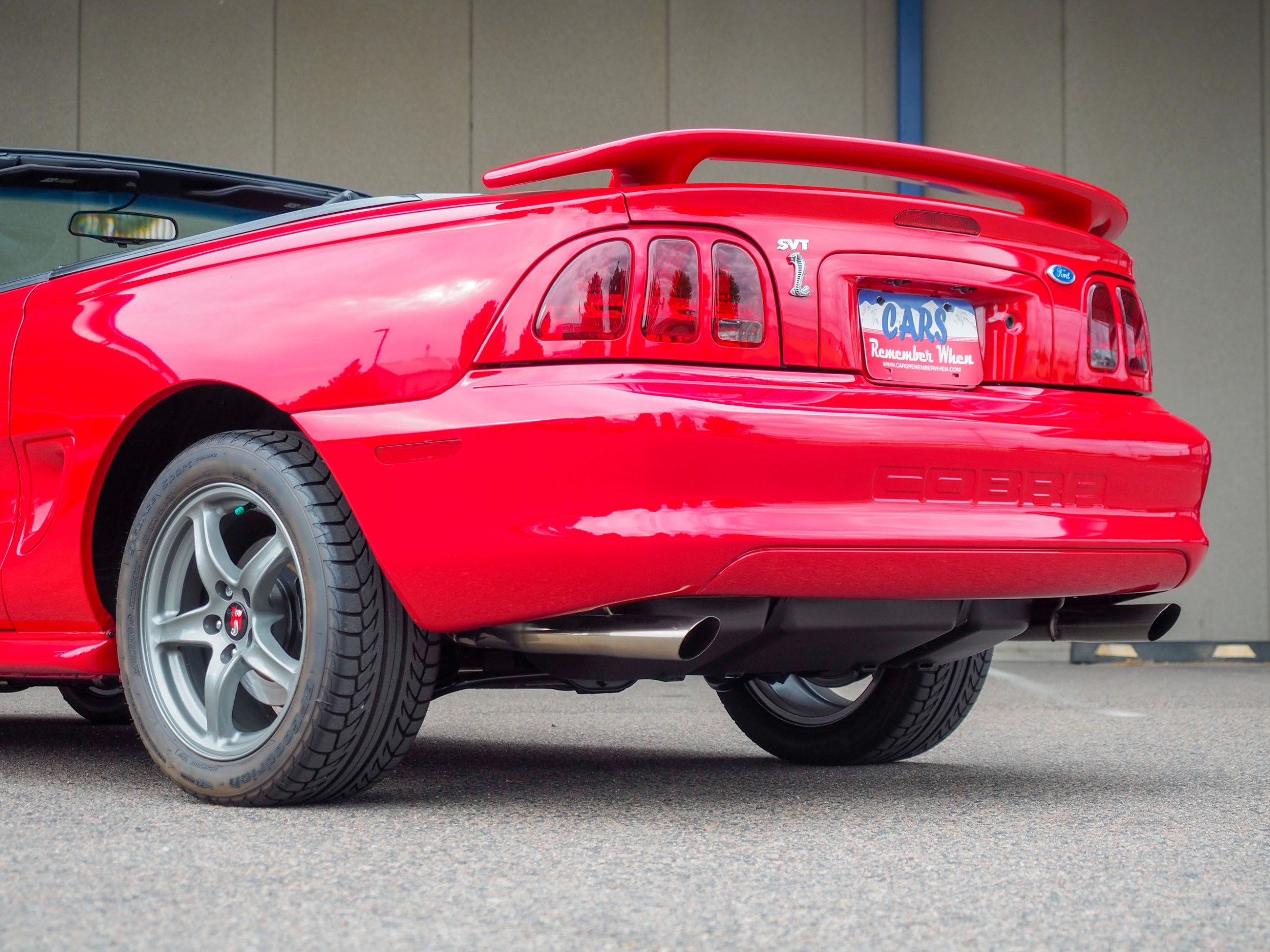 1997 Ford Mustang Red Cobra