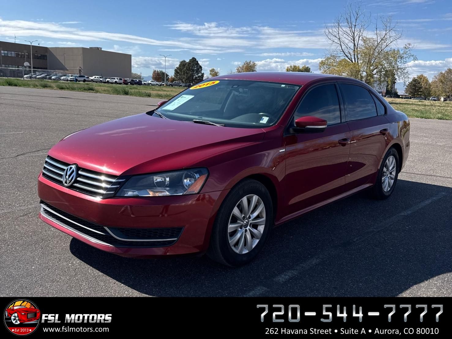 2015 Volkswagen Passat S