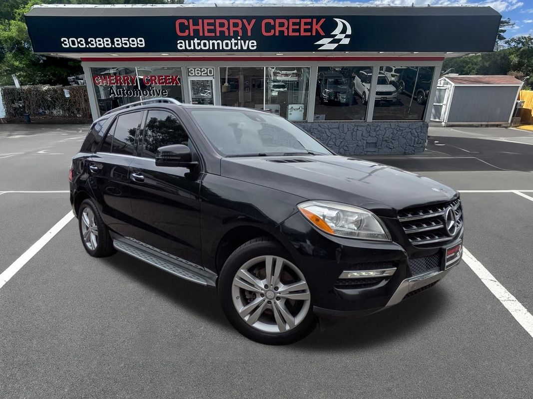 Black 2014 Mercedes-Benz M-Class ML 350 4MATIC SUV / Crossover All-Wheel Drive 7-Speed Automatic