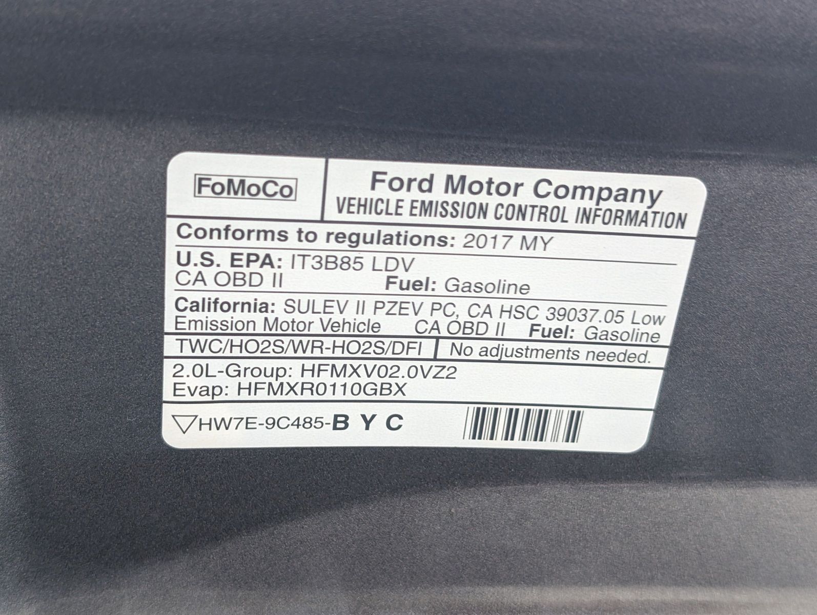 2017 Ford Focus 118