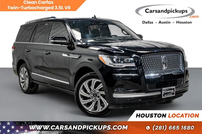 Black 2024 Lincoln Navigator SUV / Crossover Four-Wheel Drive Automatic