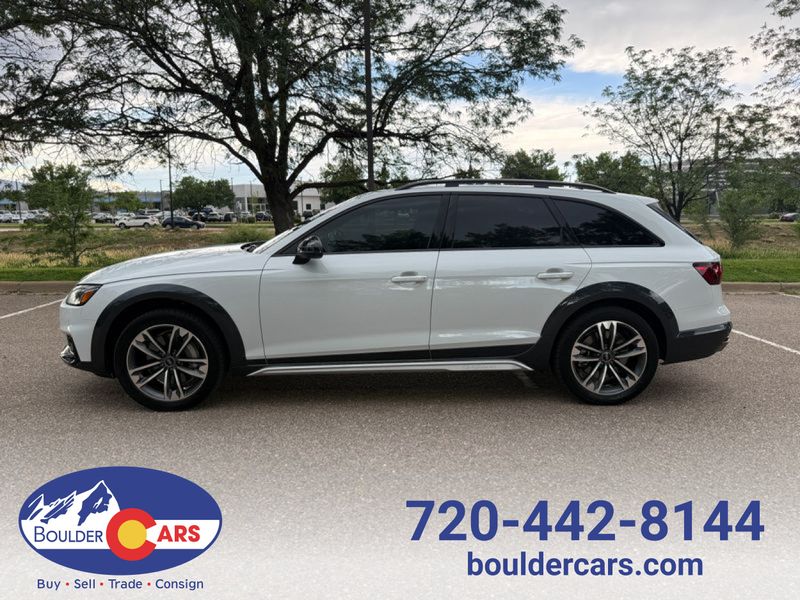 White 2025 Audi A4 Allroad Wagon All-Wheel Drive 7-Speed Automatic