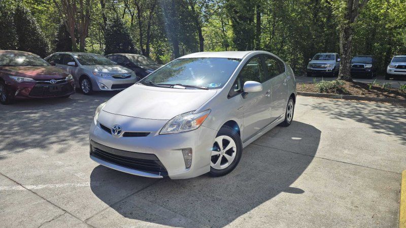 Silver 2013 Toyota Prius Two Hatchback Front-Wheel Drive Continuously Variable Transmission