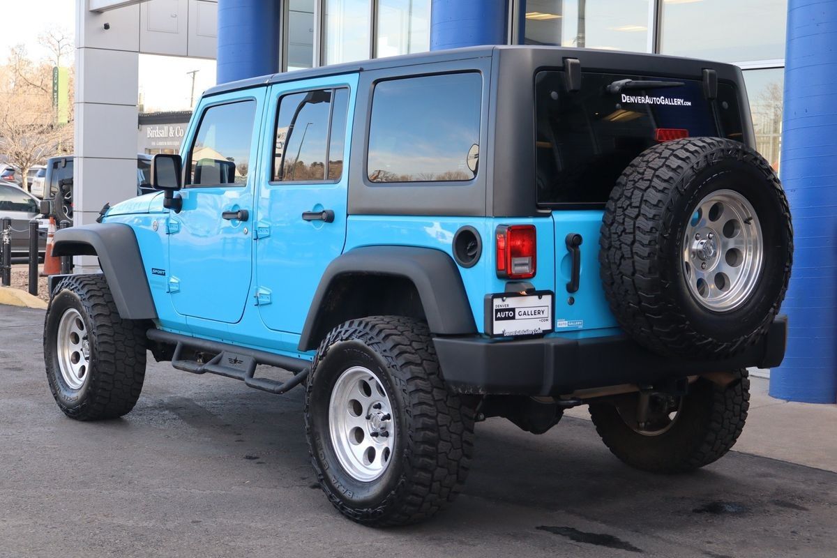 2018 Jeep Wrangler JK Unlimite Sport 4x4