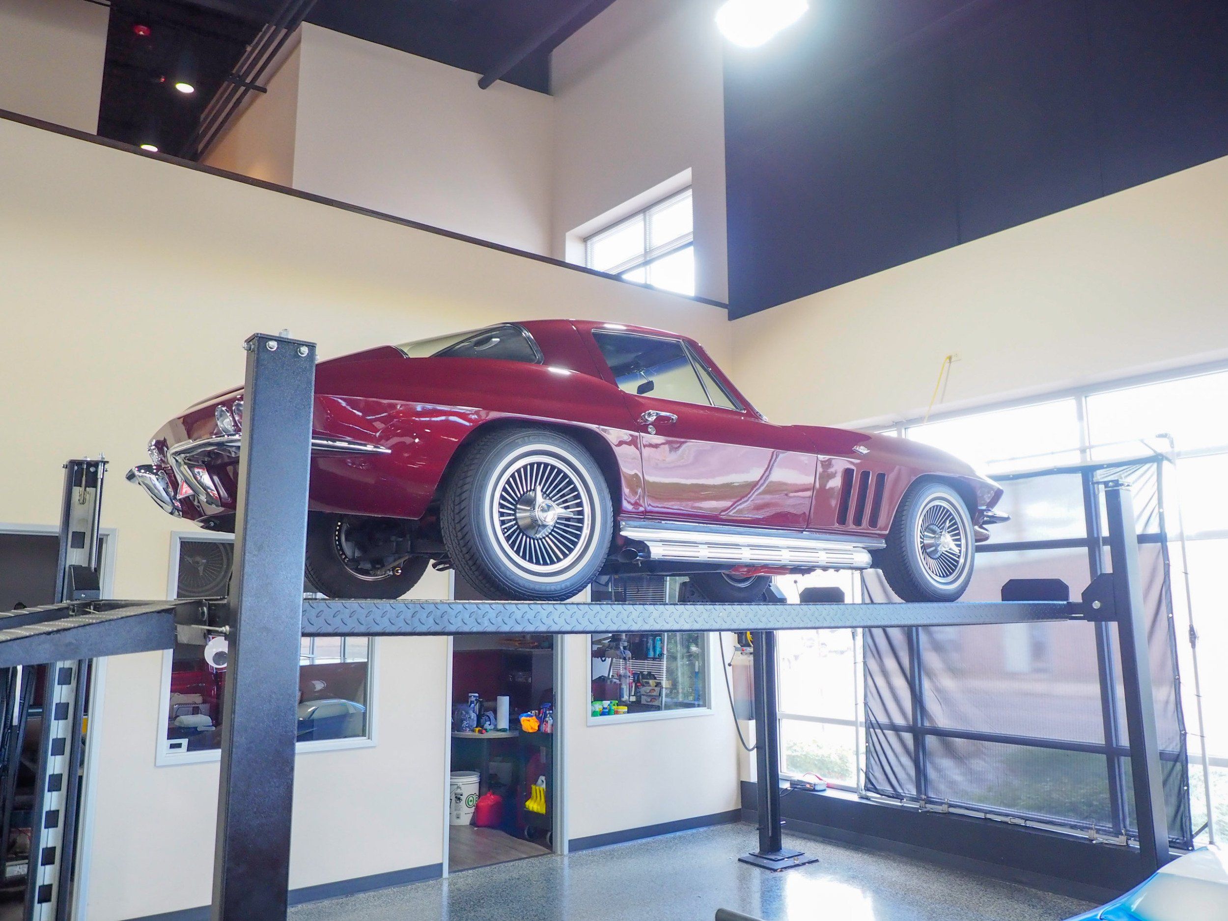 1966 Chevrolet Corvette Maroon Coupe