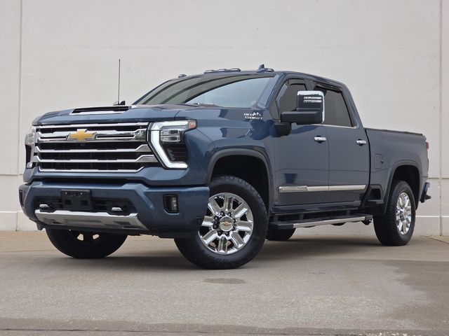 Blue 2024 Chevrolet Silverado 2500HD Pickup Truck Four-Wheel Drive Automatic