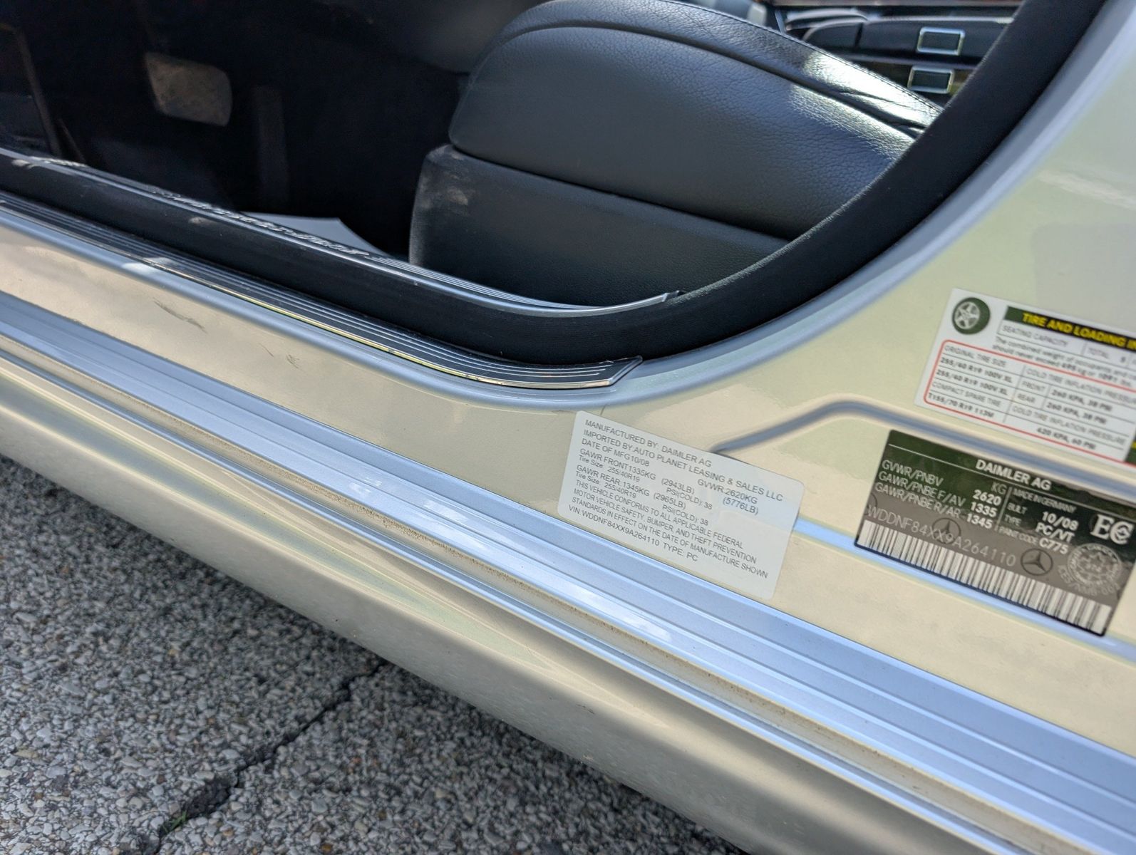 2009 Mercedes-Benz S-Class 173