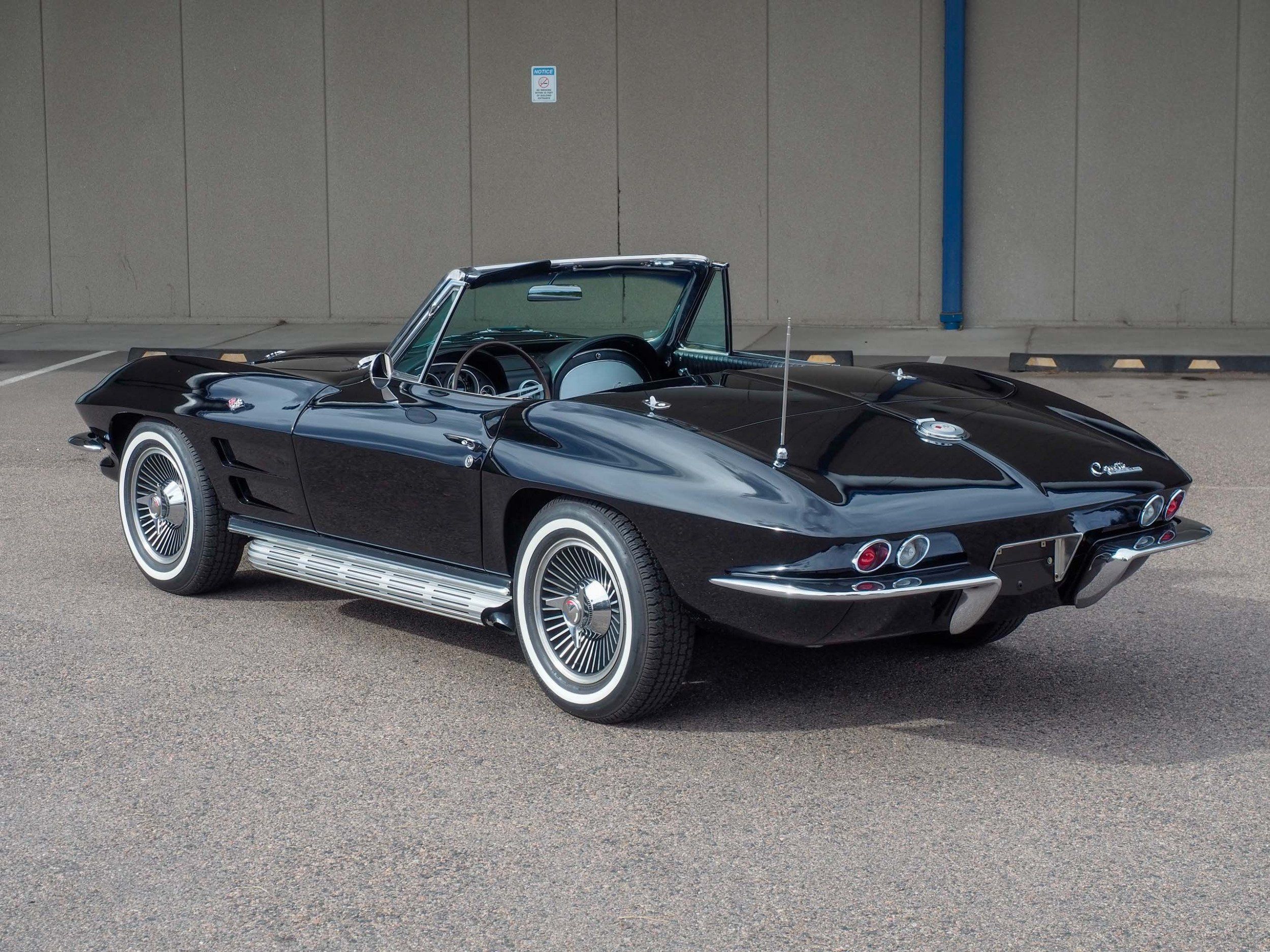 1964 Chevrolet Corvette Black Convertible