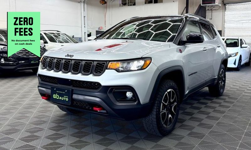 Silver 2025 Jeep Compass SUV / Crossover Four-Wheel Drive 8-Speed Automatic