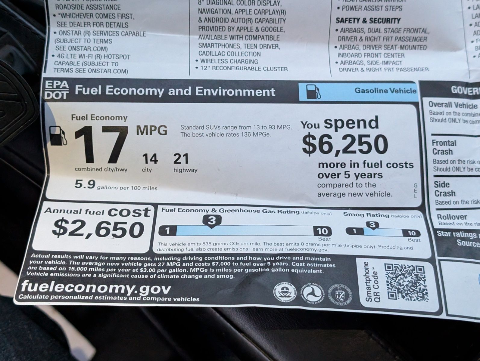 2019 Cadillac Escalade ESV 40