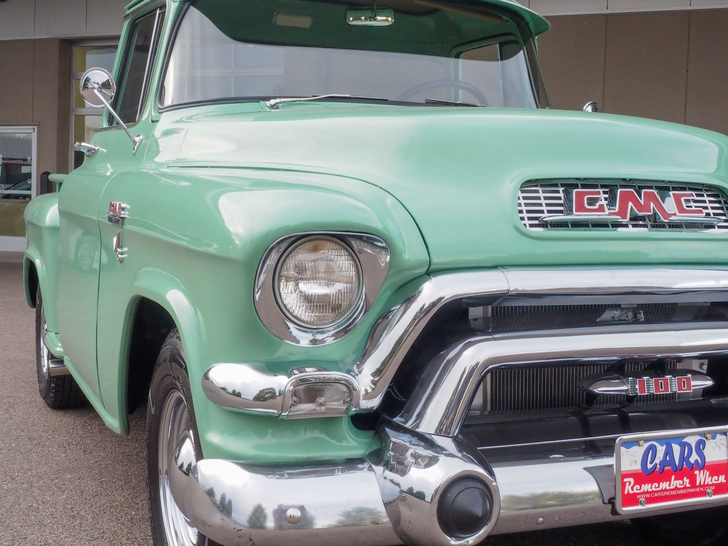 1955 GMC Pickup Green 2nd Series