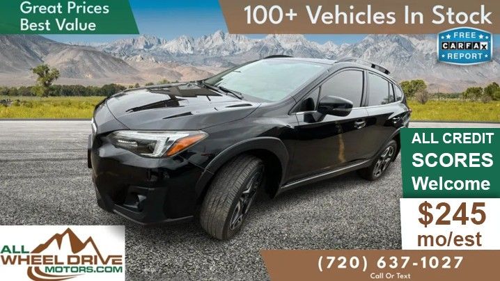 Black 2019 Subaru Crosstrek 2.0i Limited AWD SUV / Crossover All-Wheel Drive 7-Speed CVT
