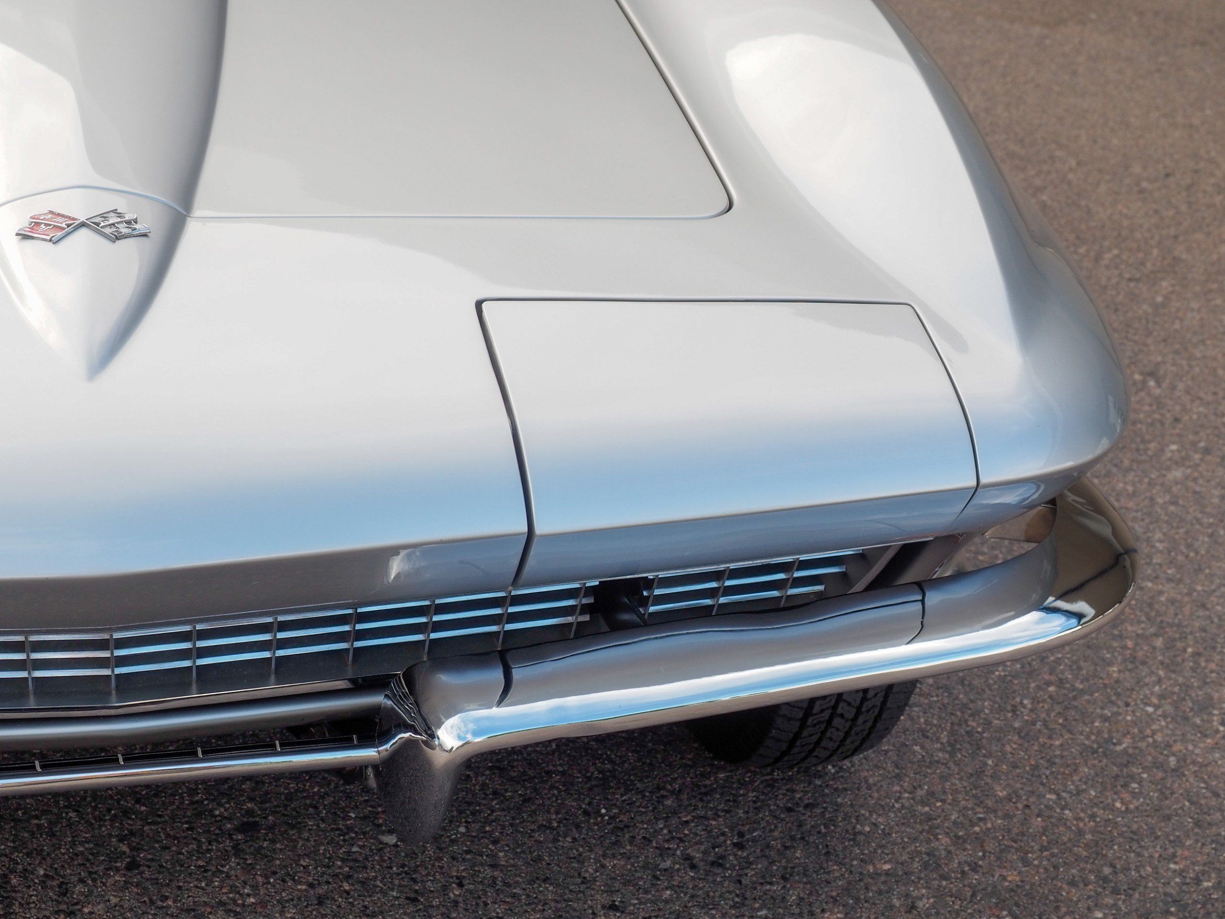 1967 Chevrolet Corvette Silver Convertible