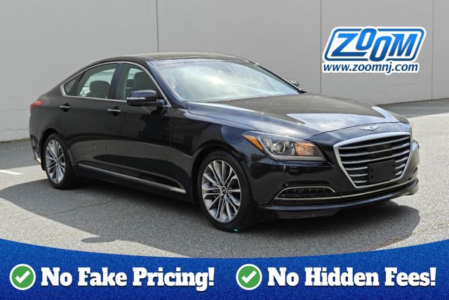 Black 2015 Hyundai Genesis Sedan 8-Speed Automatic