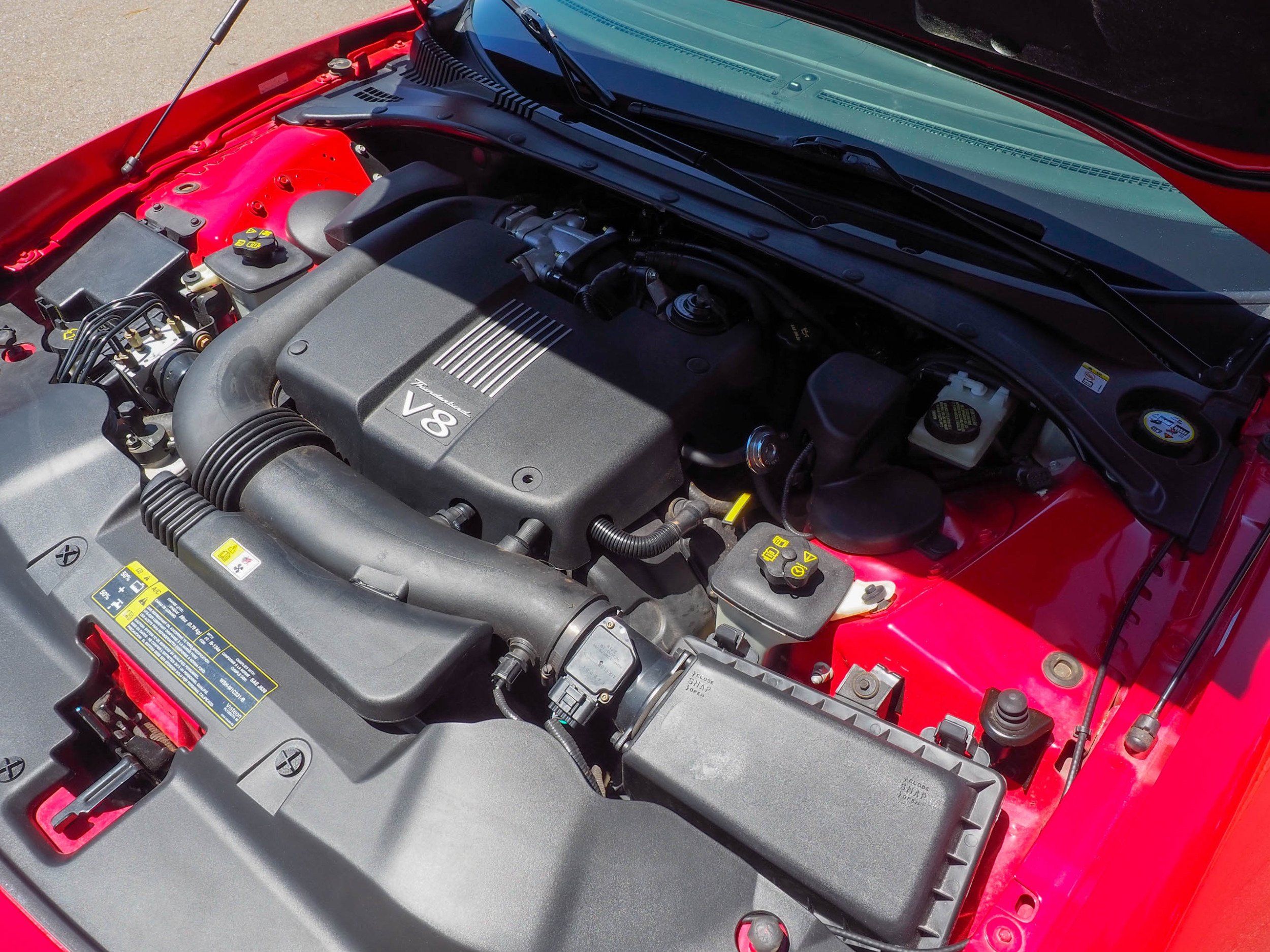 2002 Ford Thunderbird Red Deluxe