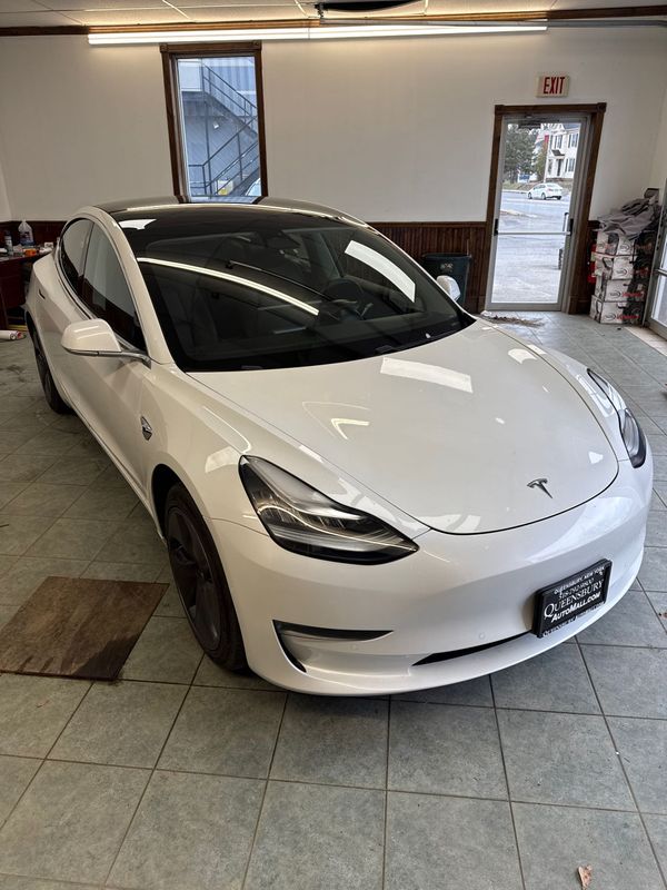 White 2020 Tesla Model 3 Long Range AWD Sedan All-Wheel Drive Automatic