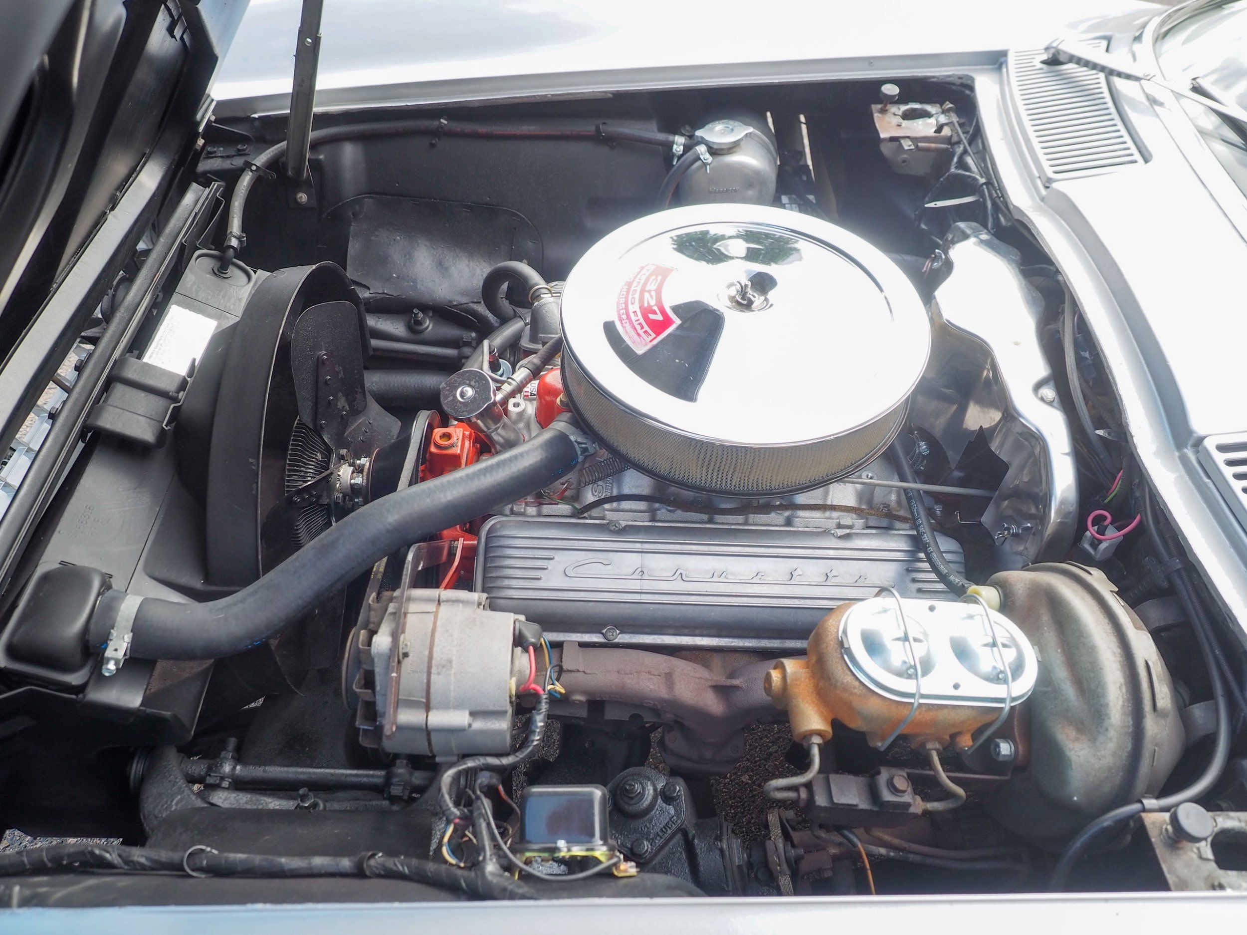 1967 Chevrolet Corvette Silver Convertible