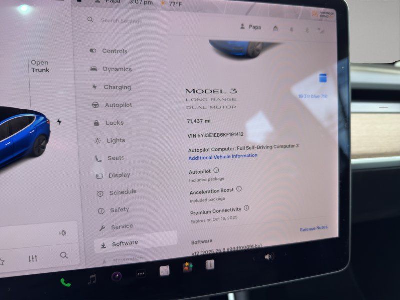 2019 Tesla Model 3 Long Range photo 13