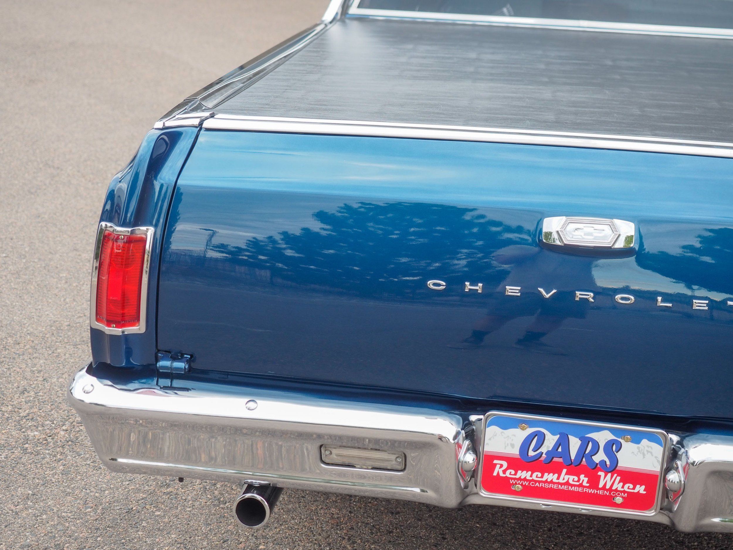 1965 Chevrolet El Camino Blue 