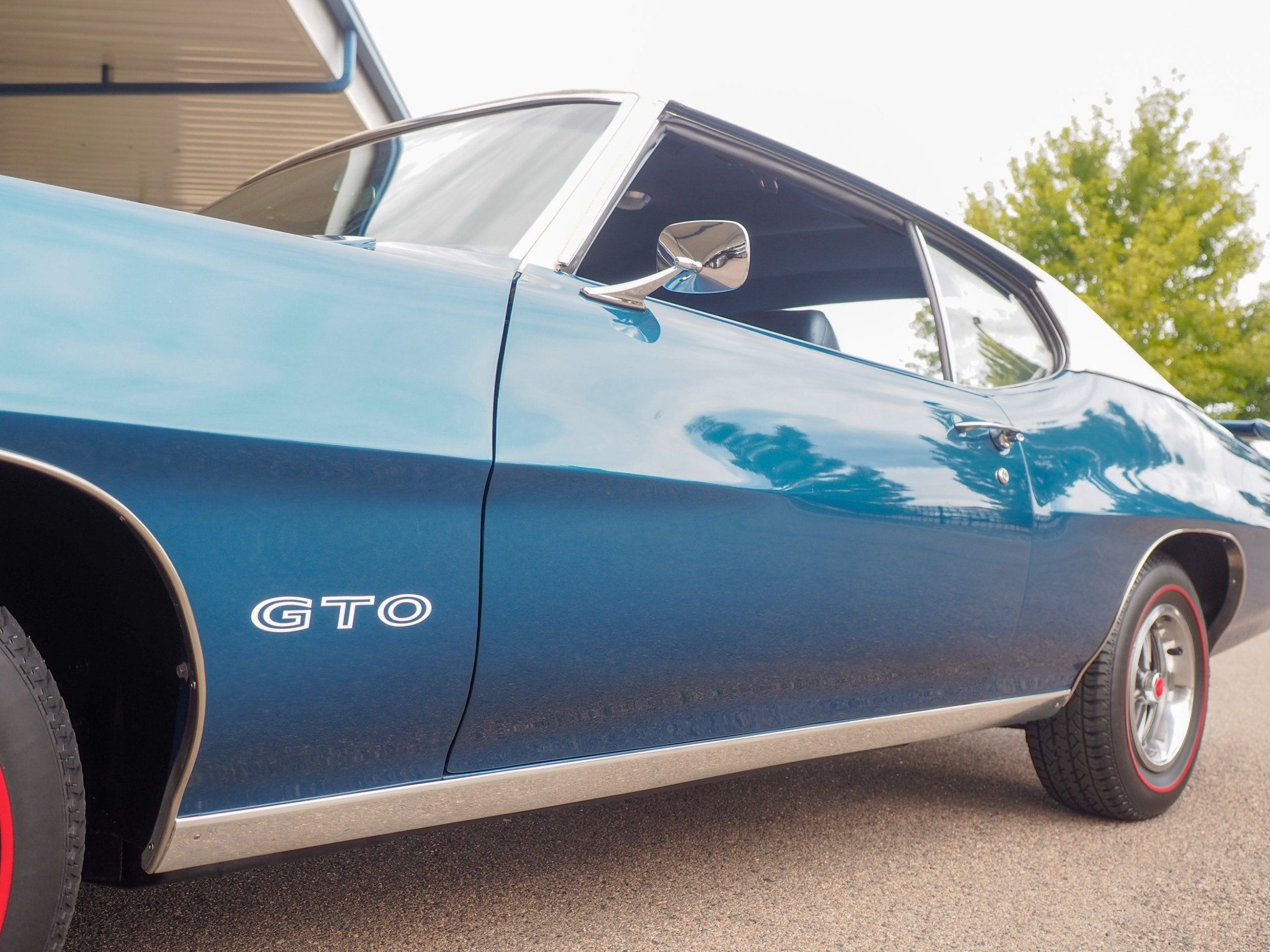 1970 Pontiac GTO Blue 