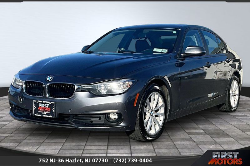 Gray 2016 BMW 3 Series Sedan All-Wheel Drive 8-Speed Automatic